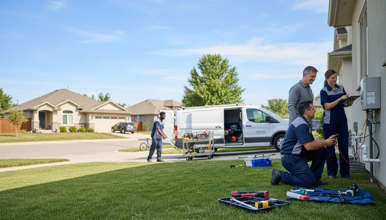 Tankless water heater service in Willow Island, NE